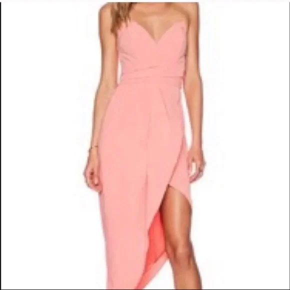 Lovers + Friends Hot Pink Dress